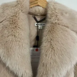 Whistles faux fur jacket hot sale